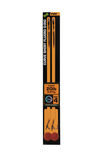 Fox Edges Curve Short Fluoro D-Rigs