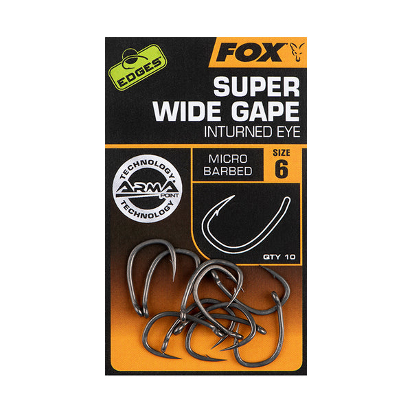 Fox Edges Super Wide Gape In-turned Eye
