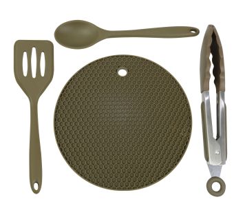 Trakker Silicone Utensil Set