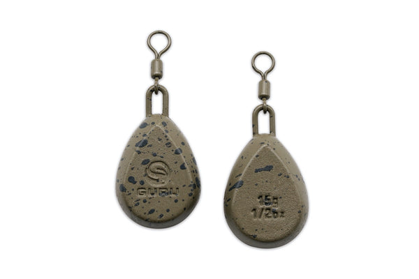 Guru Flat Pear Swivel Leads