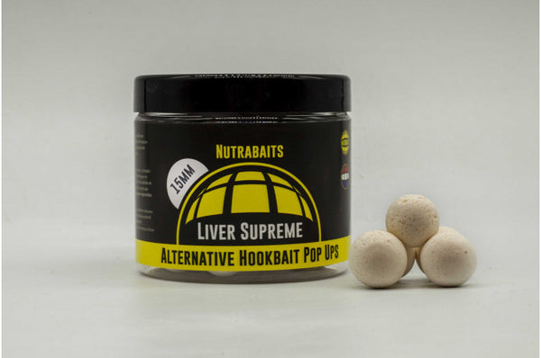 Nutrabaits 15mm Liver Supreme Pop-Ups