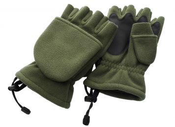 Trakker Polar Fleece Foldback Gloves