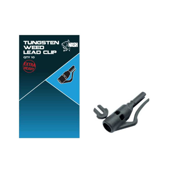 Nash Tungsten Weed Lead Clips