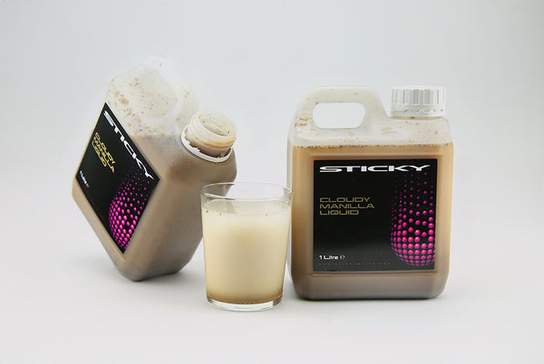 Sticky Baits Cloudy Manilla Liquid 1ltr