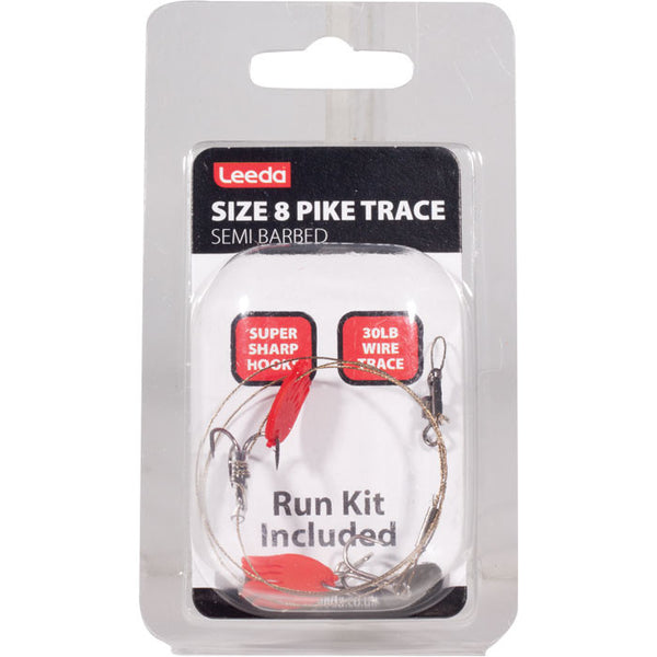 Leeda Snap tackle Pike Trace (Semi-Barbed)
