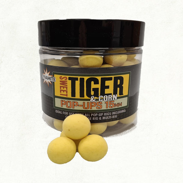 Dynamite Baits Sweet Tiger & Corn 15mm Pop Ups