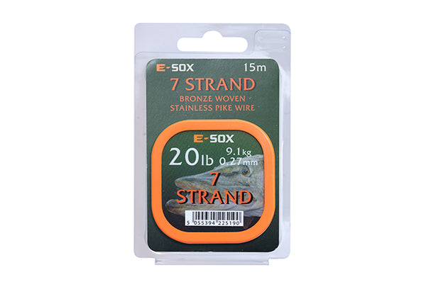 Drennan E-Sox 7 Strand Pike Trace Wire