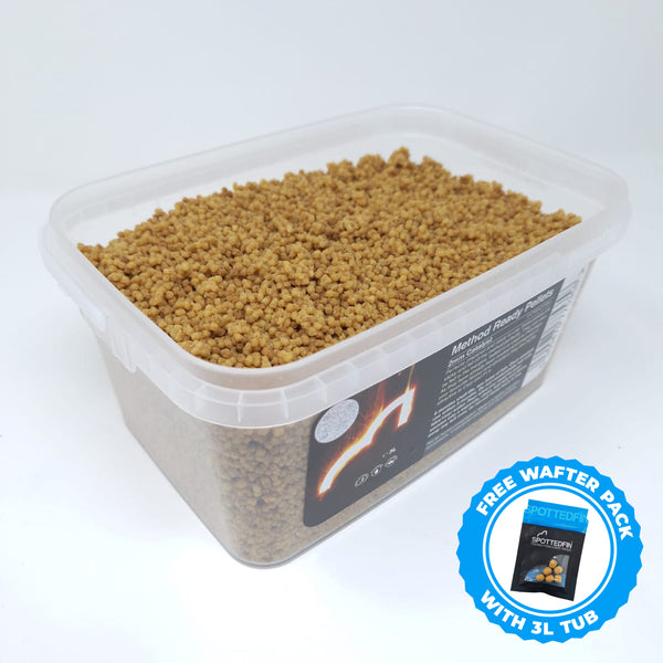Spotted Fin Method Ready Pellets Tub