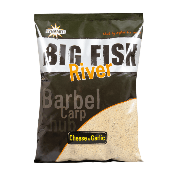 Dynamite Baits Big Fish River Cheese & Garlic Groundbait 1.8kg