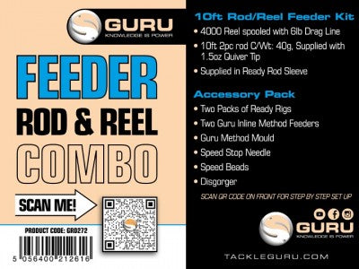 Guru 10ft Feeder Rod & Reel Combo