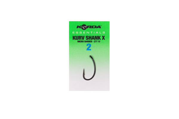 Korda Essentials Kurv Shank X Hooks