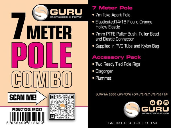 Guru 7000XS 7mtr Pole Combo