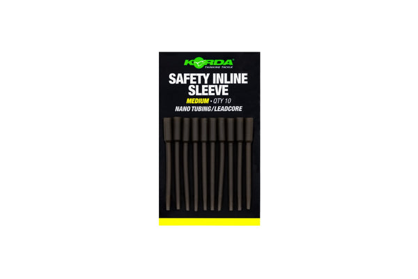 Korda - Safety Inline Sleeve Nano Tubing/Leadcore | Medium