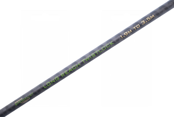 Drennan Specialist 1.9m - 3.5m Long Reach Twistlock Landing Net Handle