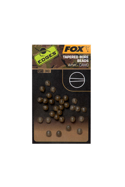 Fox Edges Tapered Camo Bore Beads