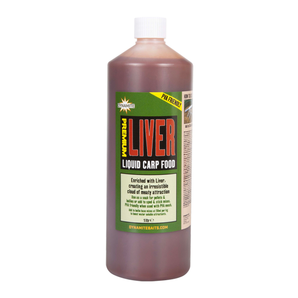 Dynamite Baits Premium Liquid Liver Carp Food 1ltr