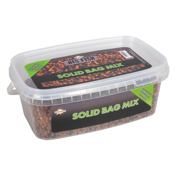 Dynamite Baits Solid Bag Pellet Mix 2ltr Bucket