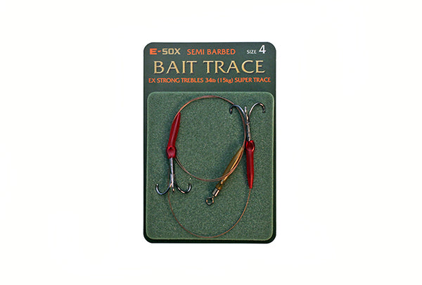 E-Sox Bait Traces Semi-Barbed