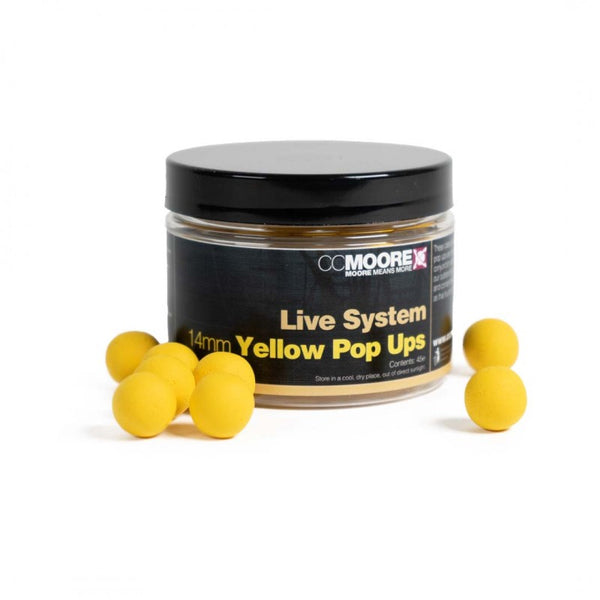 CC Moore Live System Pop-Ups Yellow 12mm