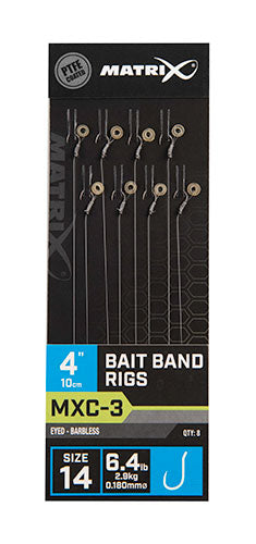 Matrix MXC-3 Bait Band Rigs 4"