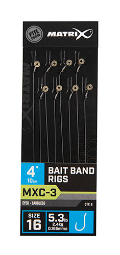 Matrix MXC-3 Bait Band Rigs 4"