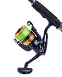 Daiwa D-Spin 5g-20g 2-Piece Rod & 2500 Reel Lure Combo