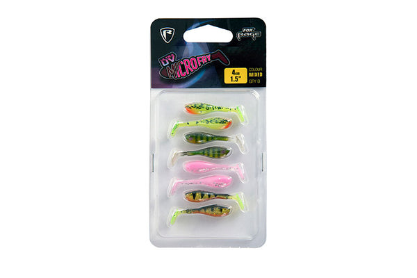 Fox Rage Ultra UV Micro Lures Microfry