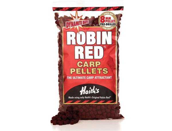 Dynamite Baits Pre-Drilled Robin Red Pellets