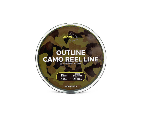 Avidcarp Outline Camo Reel Line 300m Spools – The Tackle Shed