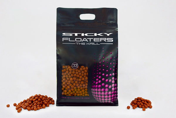 Sticky Baits 11mm Krill Floaters 3kg