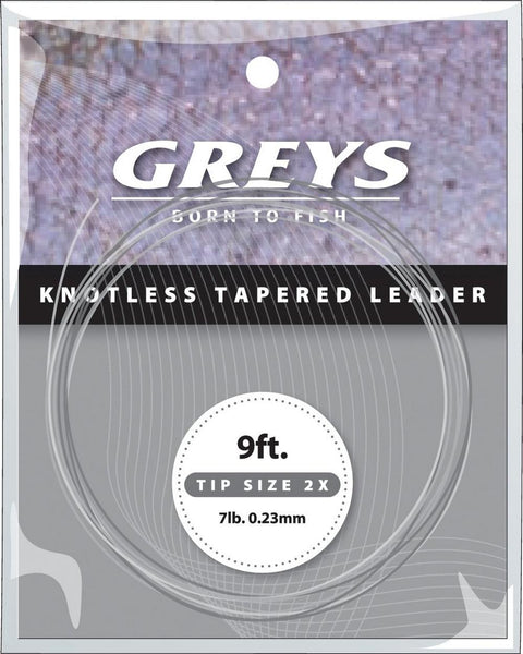 Greys Greylon Knotless Tapered Leaders 9ft