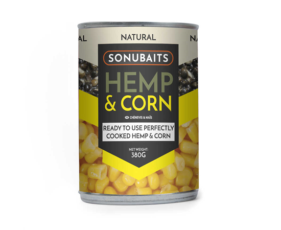 Sonubaits Hemp & Corn 380g Can
