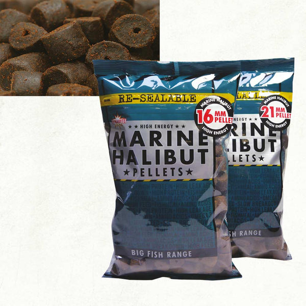 Dynamite Baits Pre-Drilled Marine Halibut Pellets 900g