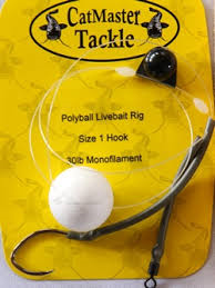 Catmaster Inline Polyball Livebait Rig