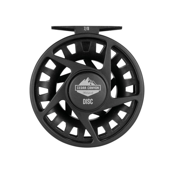 Shakespeare Cedar Canyon 7/8wt Disc Drag Fly Reel & Spare Spool