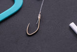 Drennan Silverfish Maggot 6" Hooks To Nylon On Hook Plate