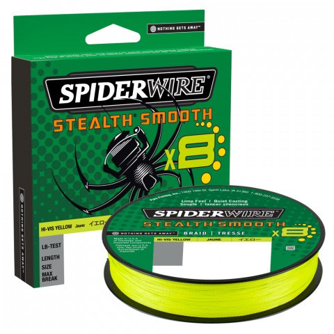 Spiderwire Stealth Smooth X 8 Braid 150m