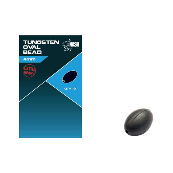 Nash Tungsten Oval Beads