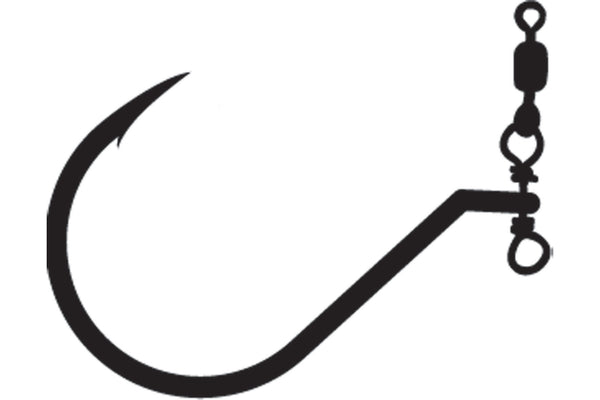 Mustad No-Twist Drop Shot Hooks Size 1