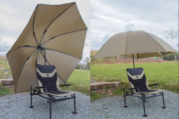 Korum Progress Graphite Brolly 50”